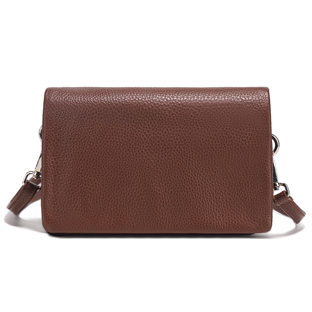 Zency Women's Bag Genuine Leather Shoulder Crossbody Versatile Commuting Bag