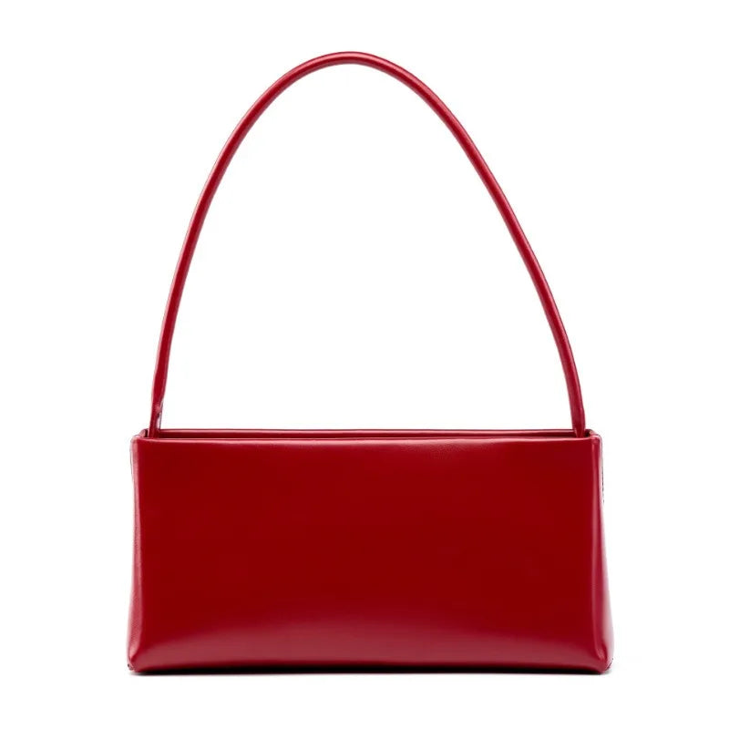 Zency Designer Handbag Fashion Women Leather High Sense Shoulder Bag Ladies Underarm Bag