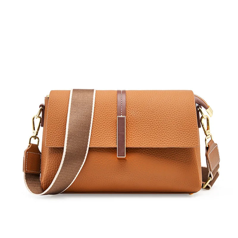 Zency Luxury Designer Women Retro Genuine Leather Bag Envelope Bags
