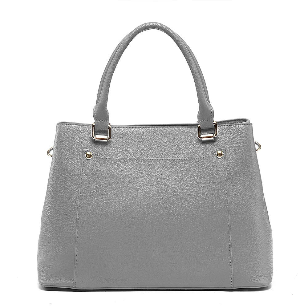 Zency Genuine Leather Shoulder Bag For Women Simple Classic Ladies Handbag