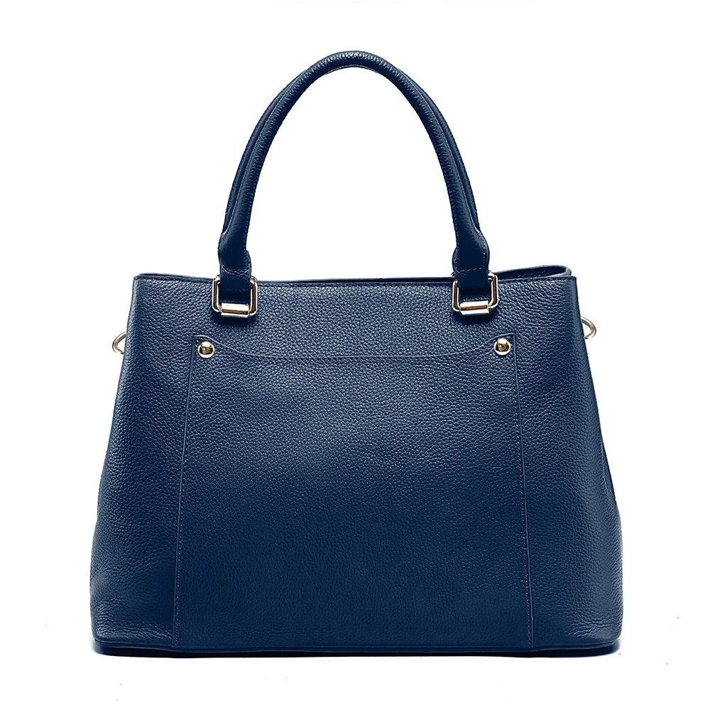 Zency Genuine Leather Shoulder Bag For Women Simple Classic Ladies Handbag