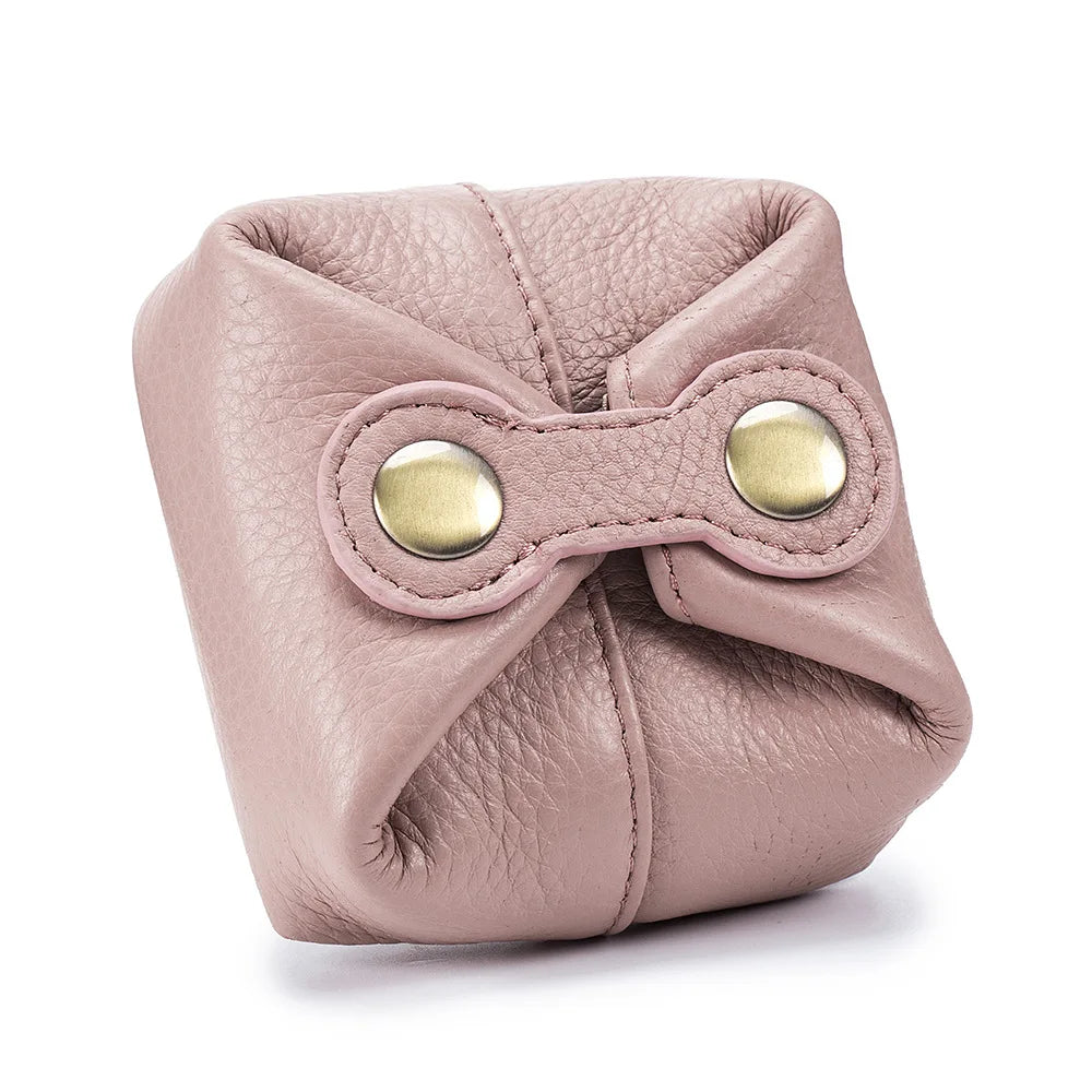 Zency Genuine Leather Wallet Case Women Coin Purse Mini Bag