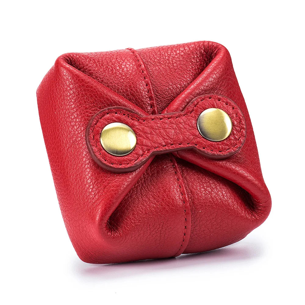 Zency Genuine Leather Wallet Case Women Coin Purse Mini Bag