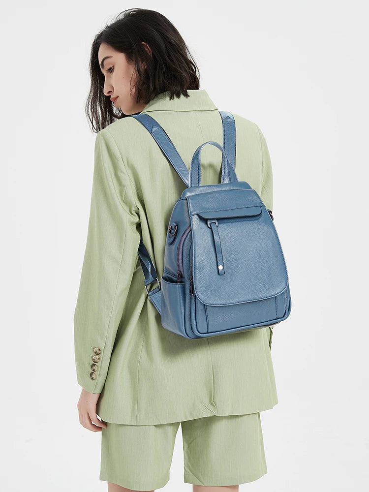 Zency Women's Fashion Backpack Travel Shoulder Bags Satchels