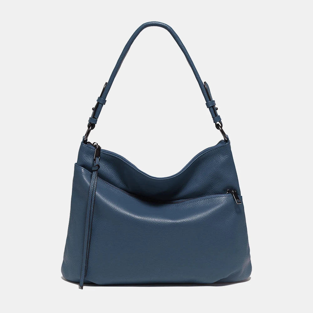 Zency Women Genuine Leather Hobo Bag