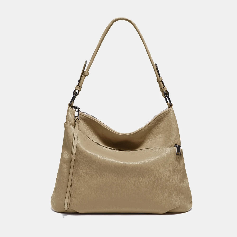 Zency Women Genuine Leather Hobo Bag
