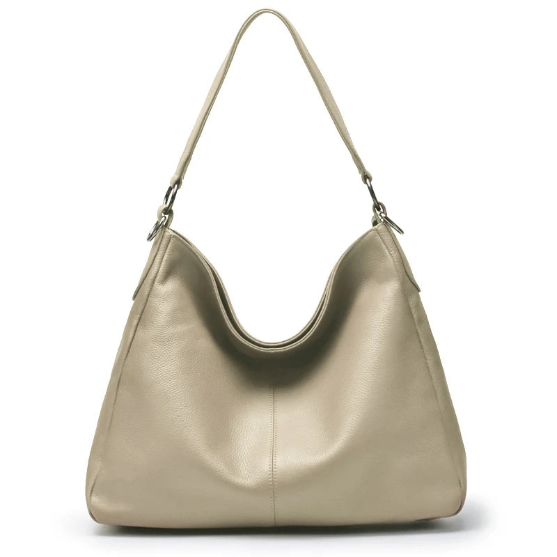 Zency Simple Design Handbag Large Capacity Anti-theft Women's Hobos Shoulder Bag