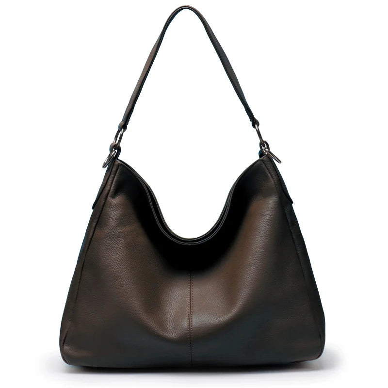 Zency Simple Design Handbag Large Capacity Anti-theft Women's Hobos Shoulder Bag