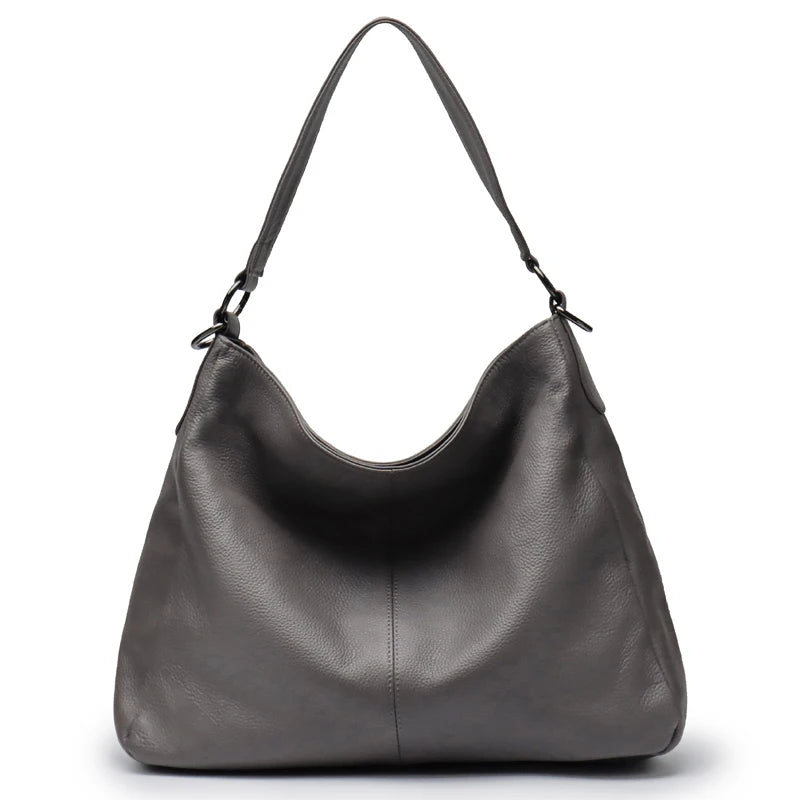 Zency Simple Design Handbag Large Capacity Anti-theft Women's Hobos Shoulder Bag