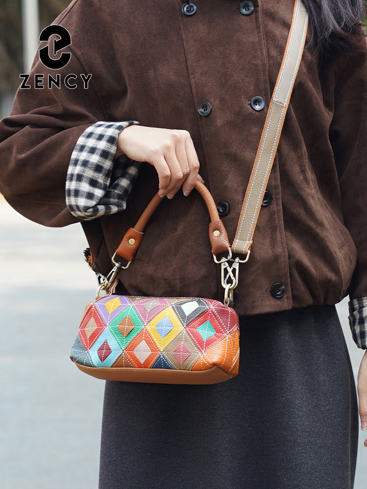Zency Multi-Color Shoulder Bag For Women Crossbody Satchels Handbag