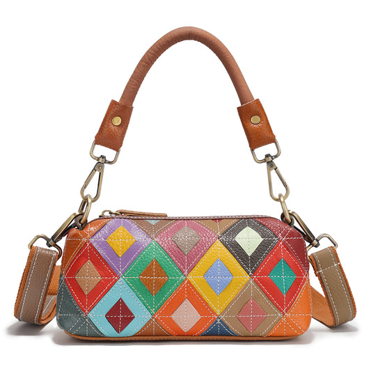 Zency Multi-Color Shoulder Bag For Women Crossbody Satchels Handbag