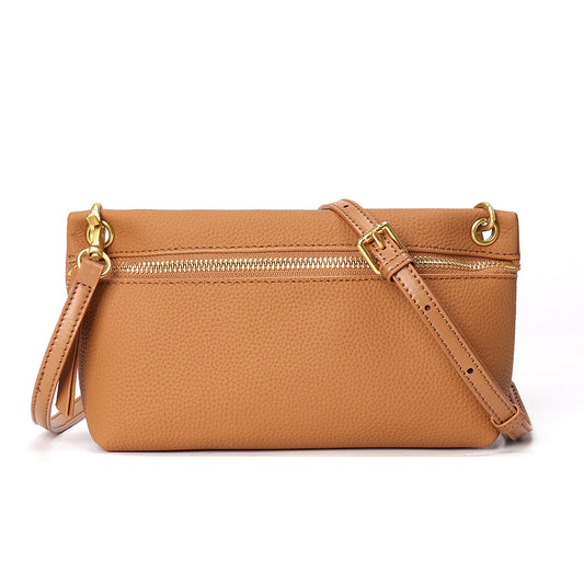 Zency 100% Genuine Leather Fashion Women Crossbody Bag Lady Satchels Shoulder Handbag