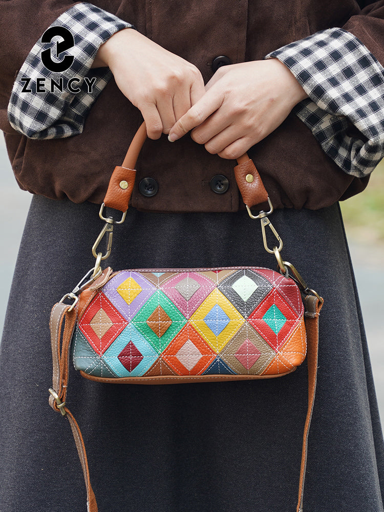 Zency Multi-Color Shoulder Bag For Women Crossbody Satchels Handbag