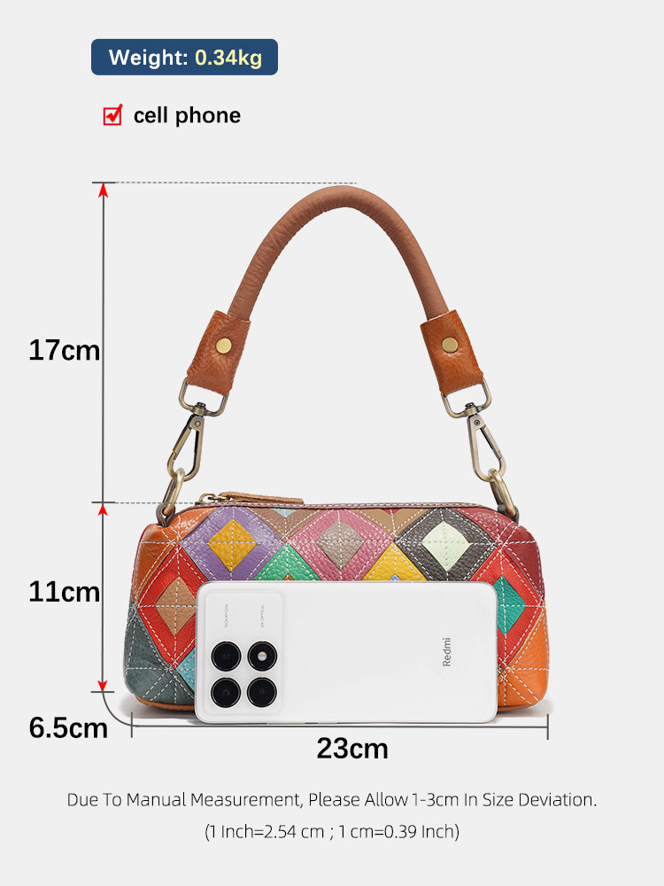 Zency Multi-Color Shoulder Bag For Women Crossbody Satchels Handbag