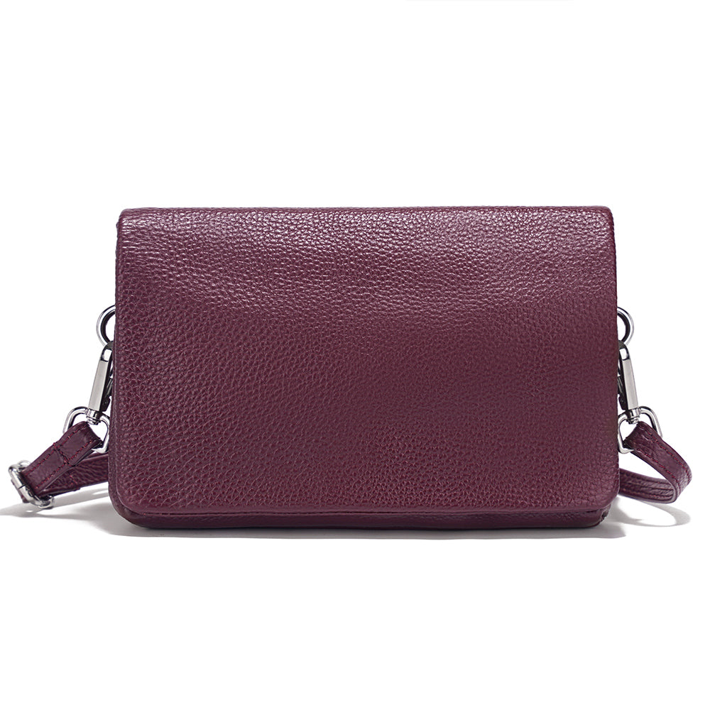 Zency Women's Bag Genuine Leather Shoulder Crossbody Versatile Commuting Bag