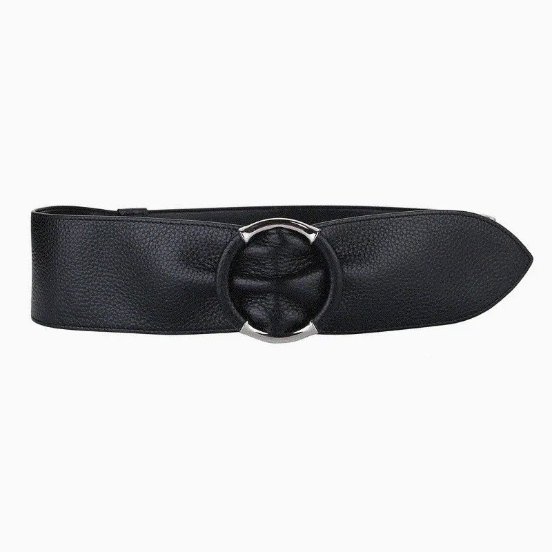 Fashion Genuine Leather Waist Seal Ladies Top Layer Cowhide Belt Versatile