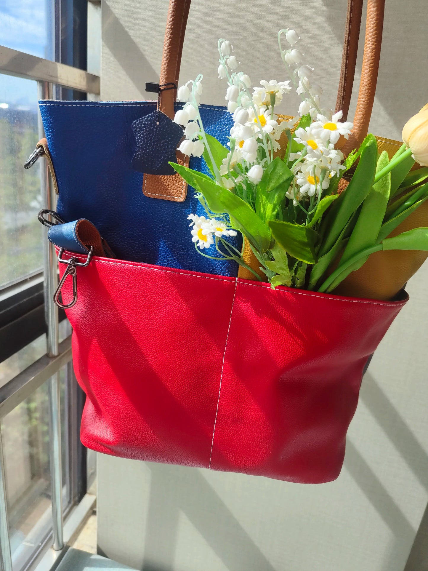 Zency Fashion Colorful Handbag for Women Work Shopping Dating Wife's Gift Choice