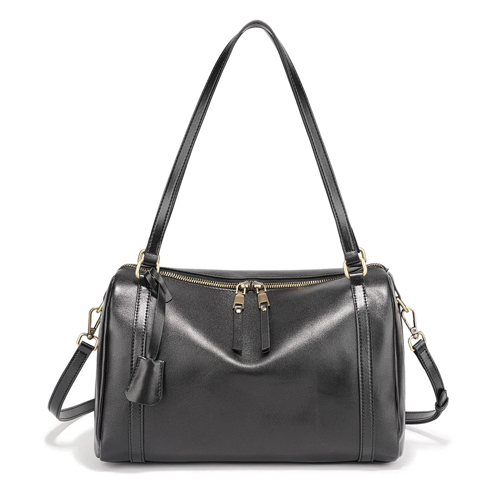 Zency Premium Genuine Leather Designer Handbag Women Shoulder Bag Crossbody