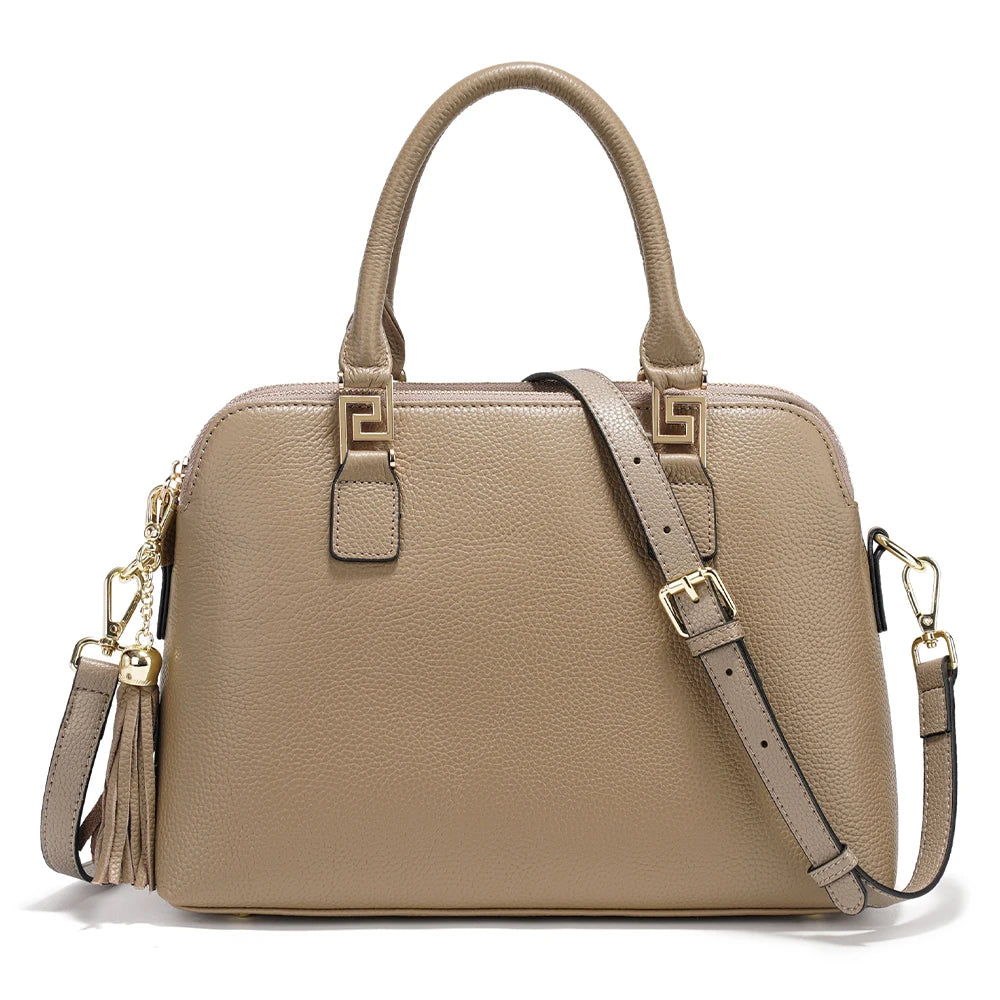 Zency Women 100% Genuine Leather Shoulder Cross body Bag