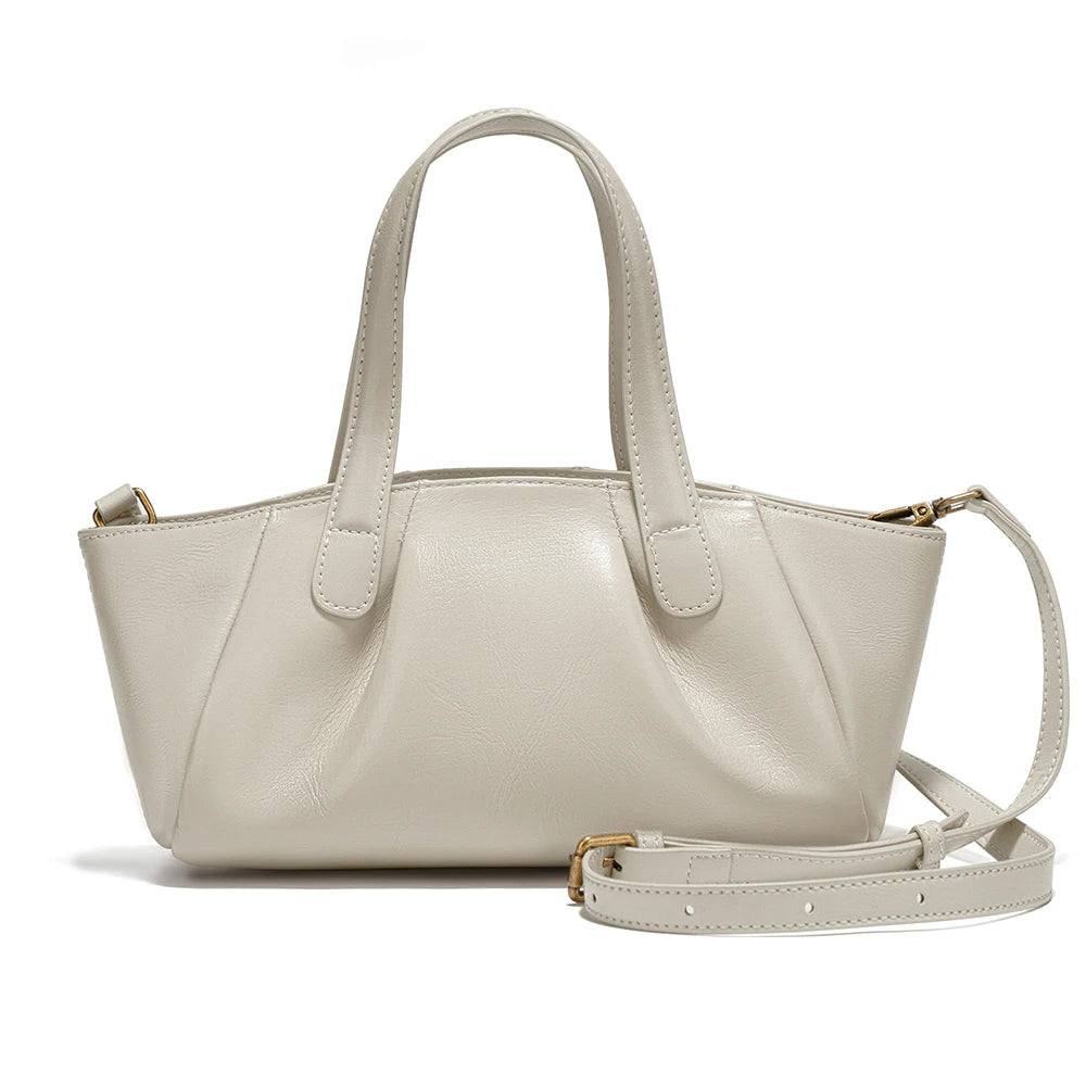 Zency Women's Genuine Leather Handbag Female Shoulder Crossbody Bags