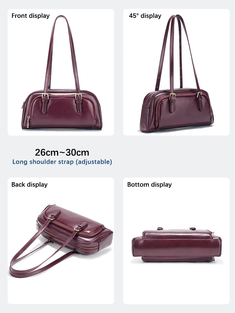 Zency Luxury Handbag for Women French Style Underarm Bag
