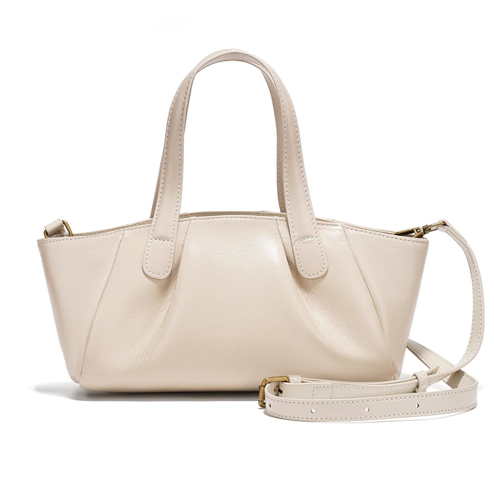 Zency Women's Genuine Leather Handbag Female Shoulder Crossbody Bags
