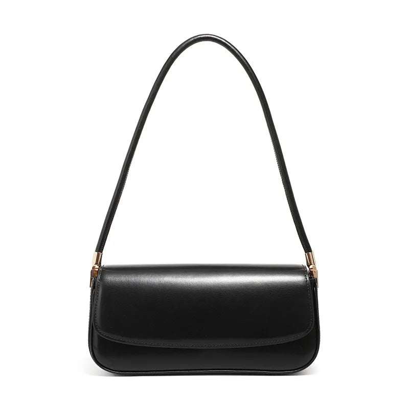 Zency French Style Burgundy Bag Underarm Bag Premium Leather Ladies Shoulder Bride's Bag