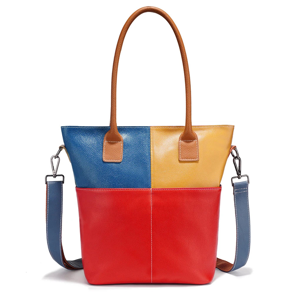 Zency Fashion Colorful Handbag for Women Work Shopping Dating Wife's Gift Choice