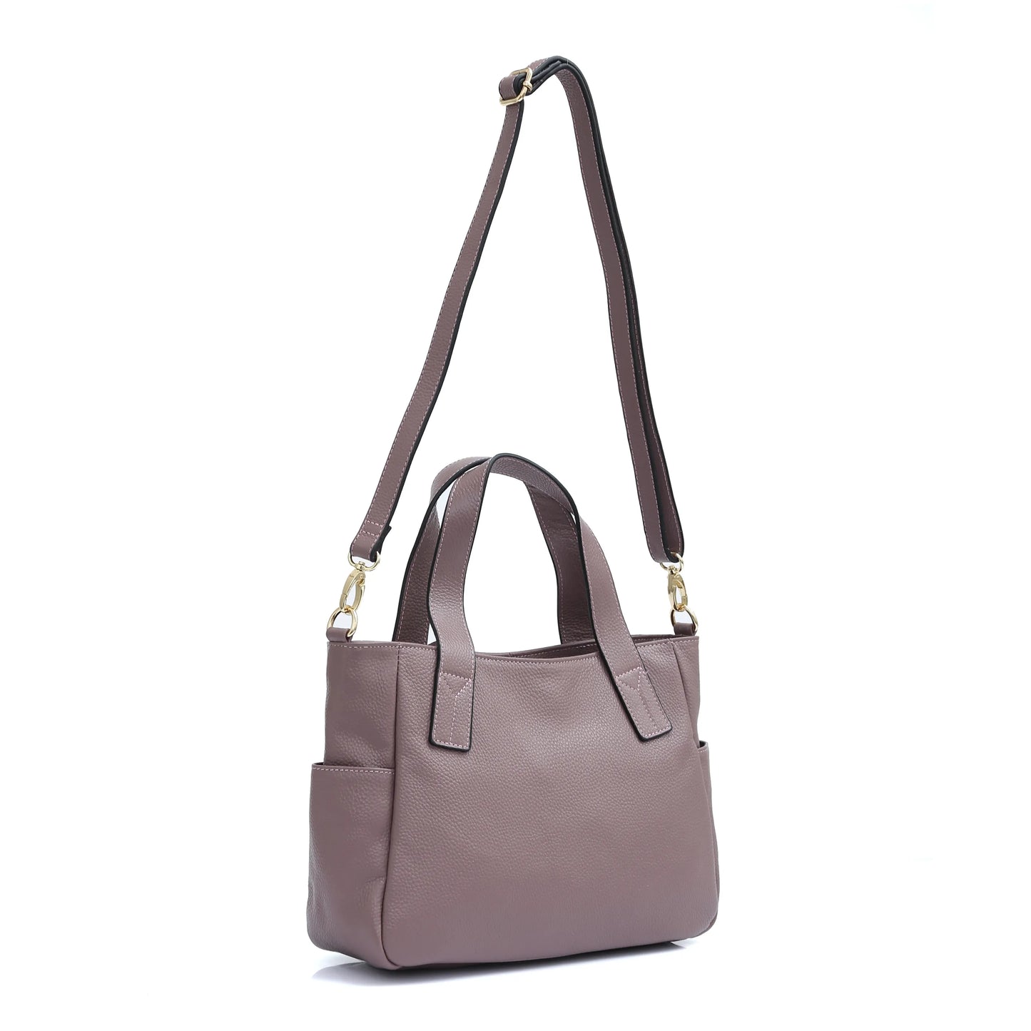 Genuine Leather Tote Handbag For Women Simple Commute Classic Crossbody