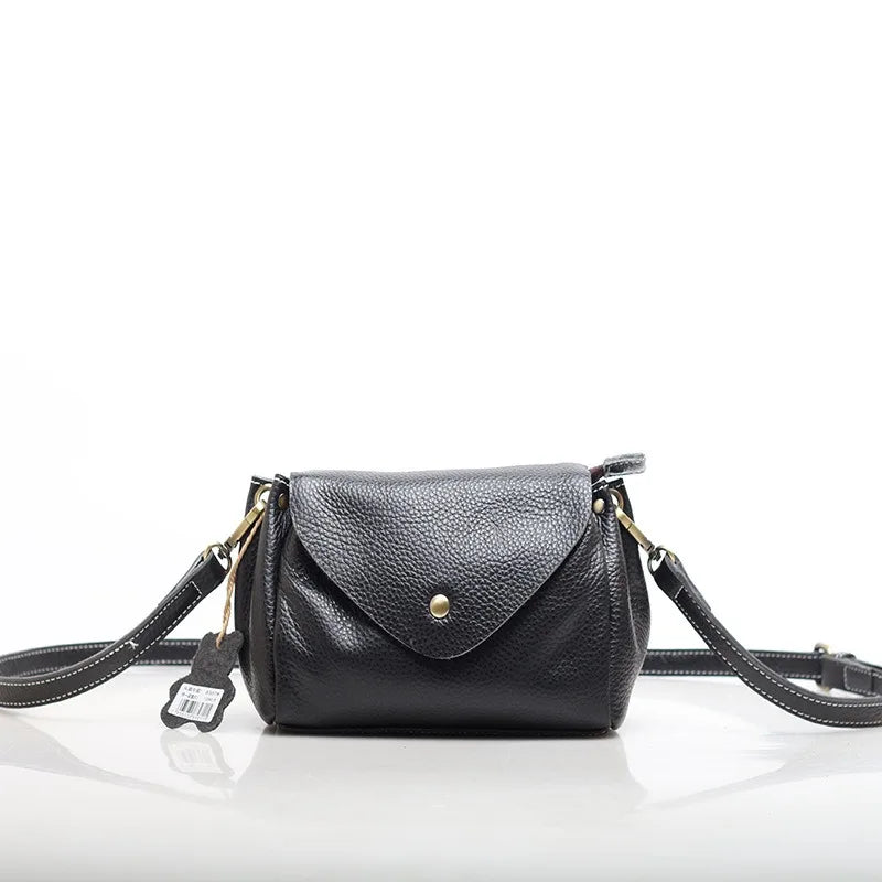 Zency Small Shoulder Bag Vintage Square Bag Crossbody Many Pockets Purse