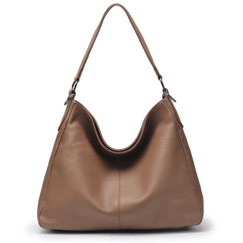 Zency Simple Design Handbag Large Capacity Anti-theft Women's Hobos Shoulder Bag