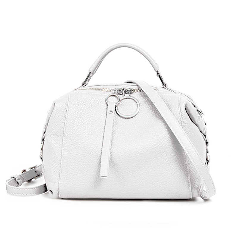 Zency 100% Soft Genuine Leather Handbag Cross-body Bag