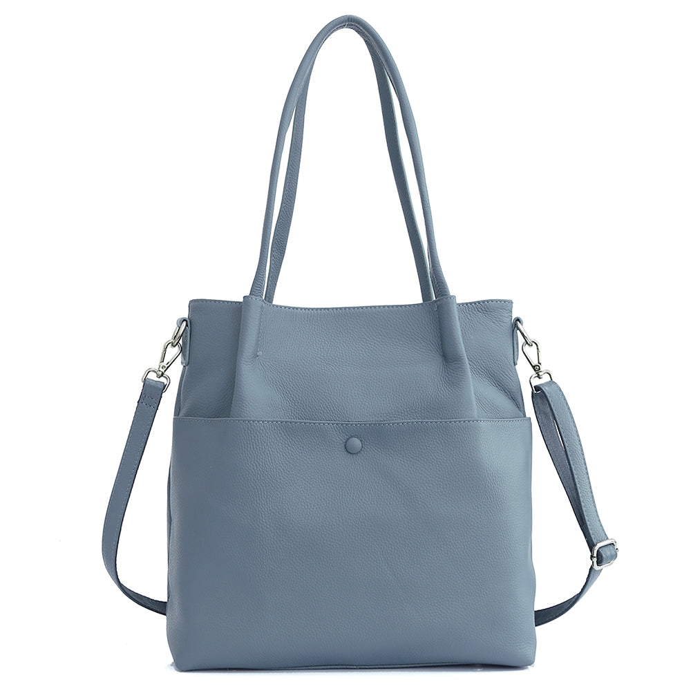 Zency Genuine Leather New Winter Bucket Shoulder Bag Large Capacity Shopper Women Luxury Casual Handbag Female Crossbody Vintage